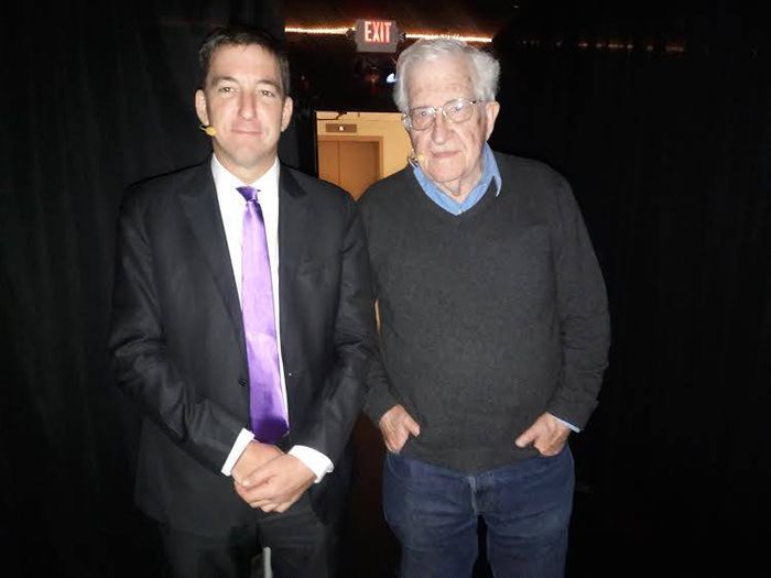 Noam Chomsky and Glenn Greenwald