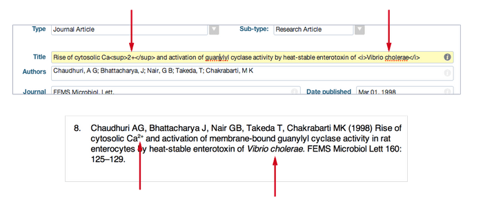 Superscripts and italics in titles of Paperpile citations in Google Docs