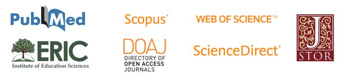 Logos of academic databases